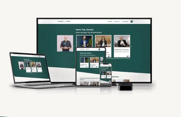 Innovative video platform for couch:now