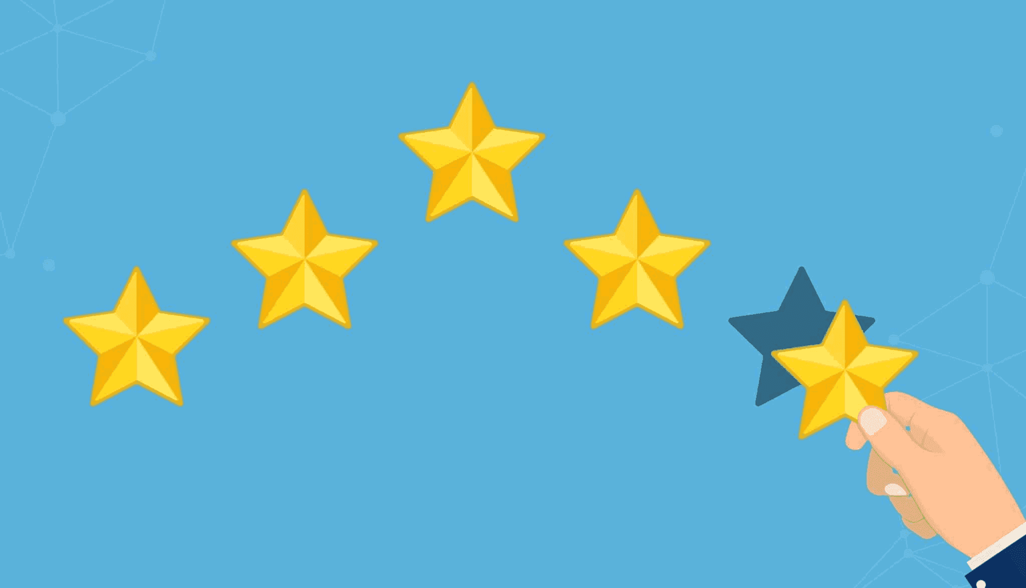 Five Stars on Flag