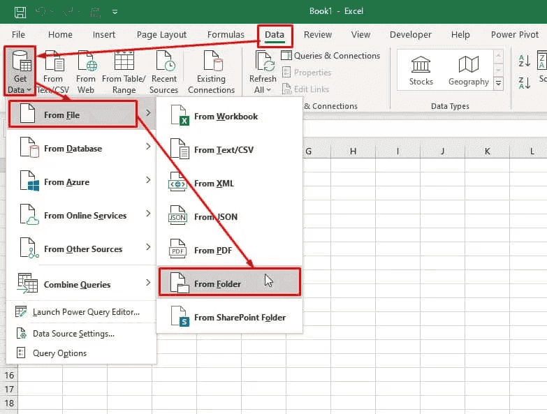 Keyword Sheet - Open from folder