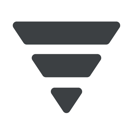 Reversed pyramid